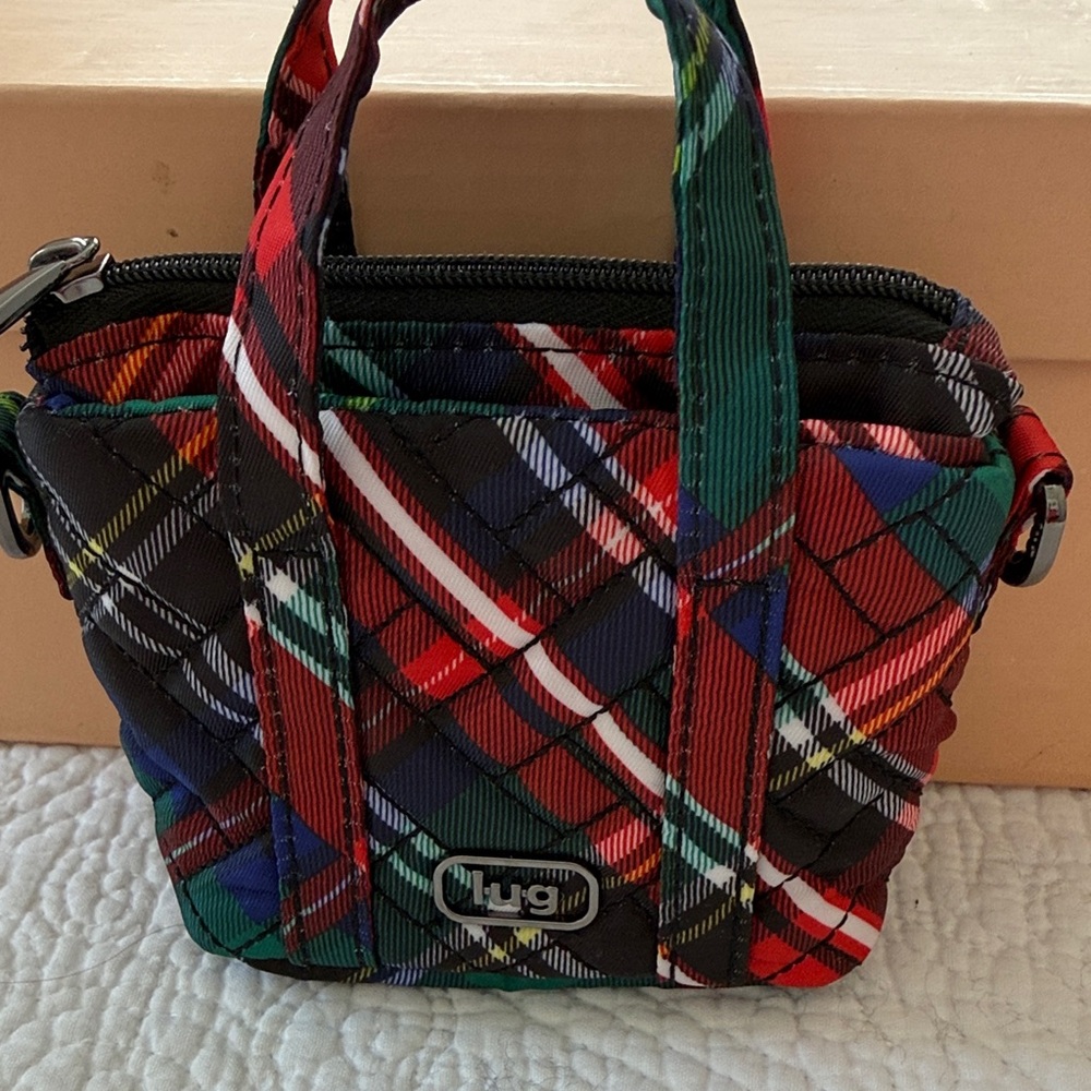 Lug Colorful Plaid Mini Bag
